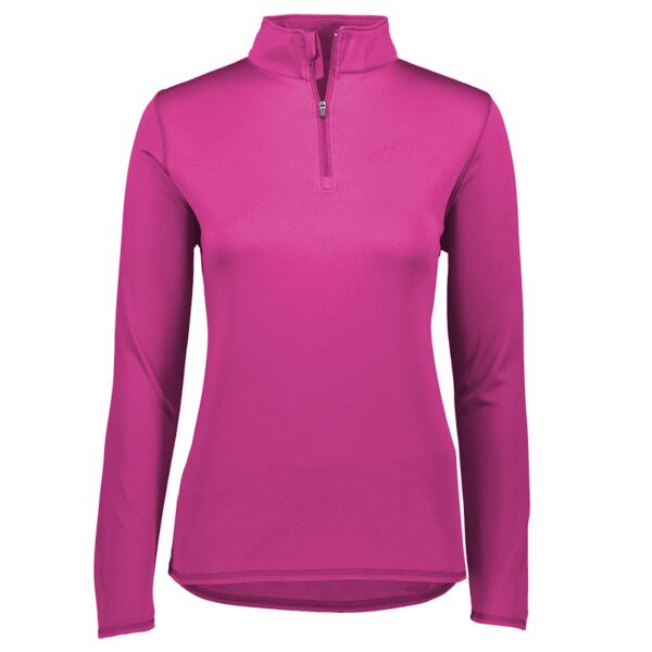 Ladies Attain Wicking 1/4 Zip Pullover Thumbnail