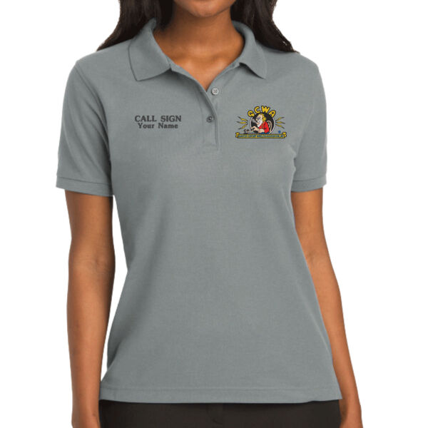 QCWA Embroidered Logo - Women's Short Sleeve Polo Thumbnail