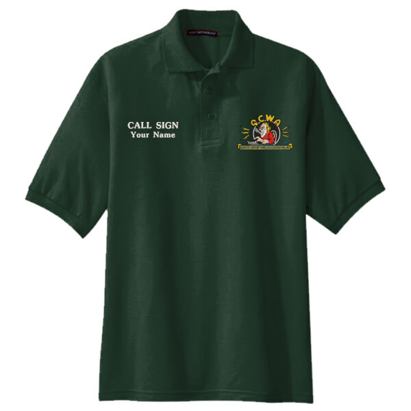 QCWA Embroidered Logo - Short Sleeve Polo Thumbnail