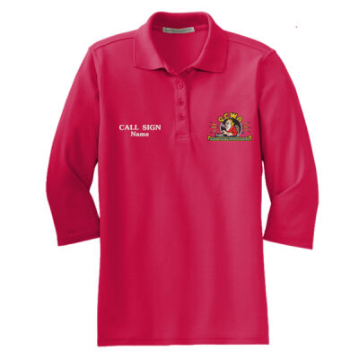 QCWA - Women's 3/4 Sleeve Polo Thumbnail
