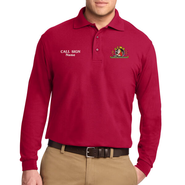 QCWA - QCWA - Long Sleeve Polo Thumbnail