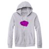Adult Triblend Full-Zip Fleece Hooded Sweatshirt Thumbnail